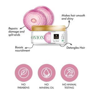 Good Vibes Onion Hair Fall Control Mask