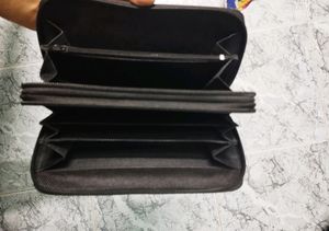Black And Silver Ladies Wallet