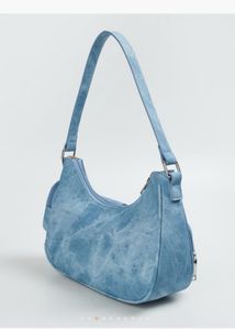 Stylish Denim Hobo Bag