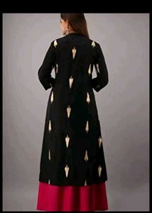 Stylish Ethnic Crop Top Skirt &amp; Jacket Set