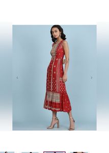 Aarke Ritu KumarPrinted A-line Maxi Dress