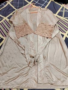 Premium Satin Robe without tag
