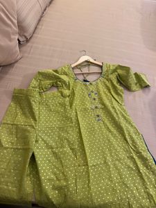 Beautiful Green Kurta and Pant