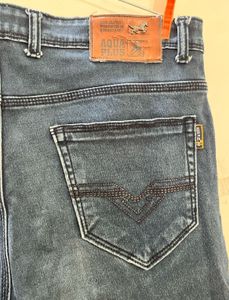 Men's Dark Wash Denim Jeans