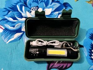 Powerful Rechargeable LED Flashlight