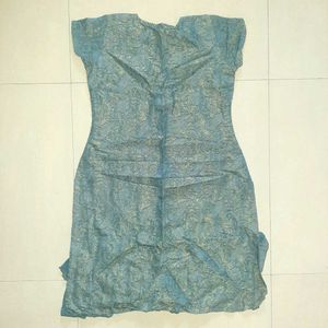 Rare Blue Heirloom | Handcrafted Statement Kurta