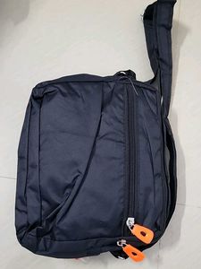 Black Sports Crossbody Bag