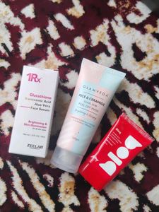 Skincare Combo: Serum, Mask & Underarm Roll on