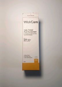 WishCare Daily Tinted Fluid Sunscreen SPF 50+