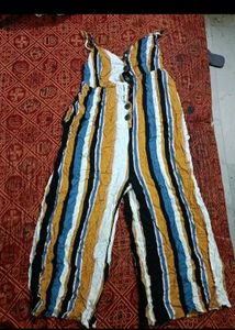 Striped Jumpsuit