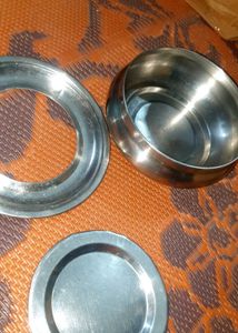 Vintage Stainless Steel Bowl