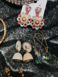 combo set normal daily wear chain s and ear rings