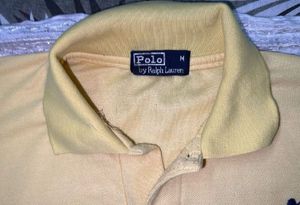 Ralph Lauren Yellow Polo Tshirt