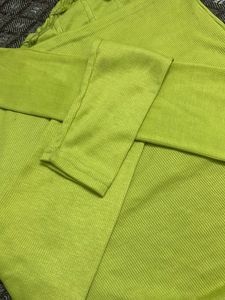 Lime Green Corset Top