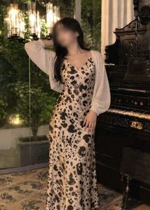 Leopard Print Slip Dress