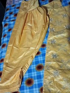 Yellow Patiala Salwar