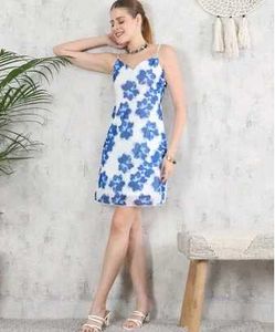 Floral Print Sleeveless Dress