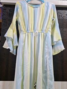 long high & low summer cool dress