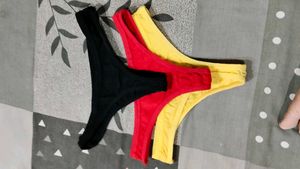 Colorful Thong Panties