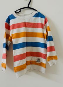 Striped Kids Sweatshirt