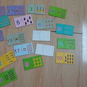 Colorful Counting/ Addition Puzzle Game