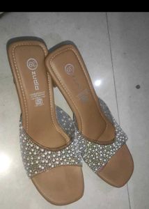 Embellished Flat Sandals
