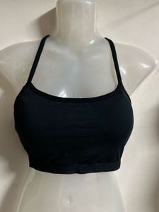 Comfortable Black Sports Bra