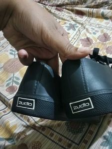 Classic Black Lace-Up Sneakers