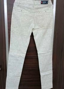 Checked Casual Trousers