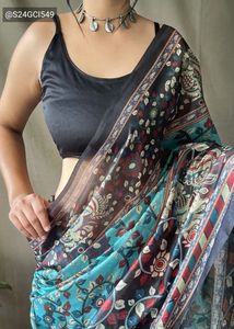 Kalamkari Pure Cotton Saree