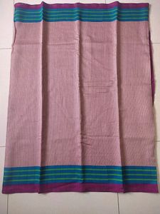 New Saree With Blouse Printed