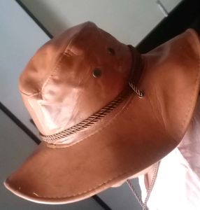 Genuine Leather Cowboy Hat