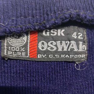 Navy Blue V-Neck Sweater
