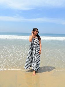 Boho Tie-Dye Maxi Dress