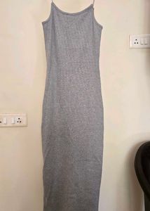 Gray Maxi Dress