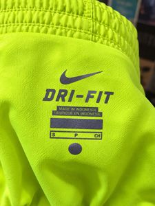 Neon Yellow Nike Running Shorts