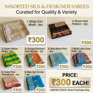 Assorted Silk & Designer Sarees