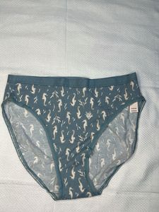 Cute Seahorse Print Briefs