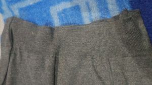 Gray Long Sleeve Top