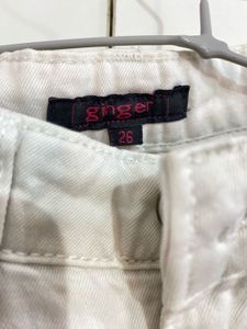 Off white Wide Leg Jeans