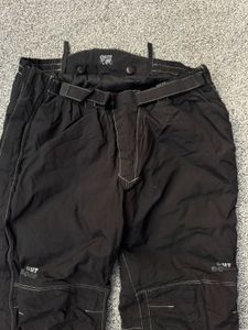 CUT Loose Fit Black Pants