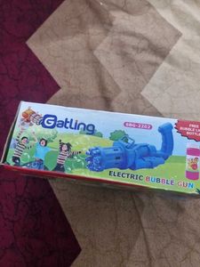 Electric Gatling Bubble Gun