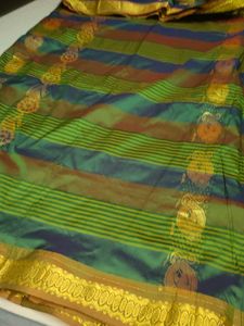 Green Pattu Saree