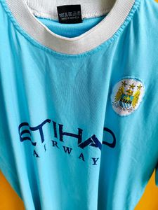 💯OG Manchester City FC Etihad Airways Jersey