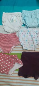6 Baby girl Bloomer panties