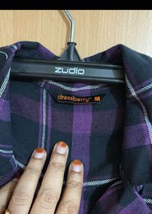 Plaid Shirt Dress