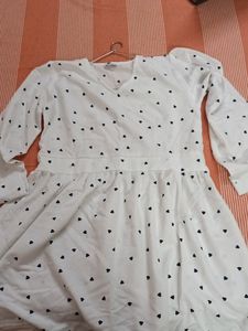 White Mini Dress New
