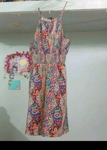 Boho Paisley Print Maxi Dress