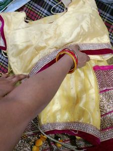Beautiful Yellow Lehenga Skirt