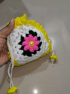 Handmade Crochet Pouch